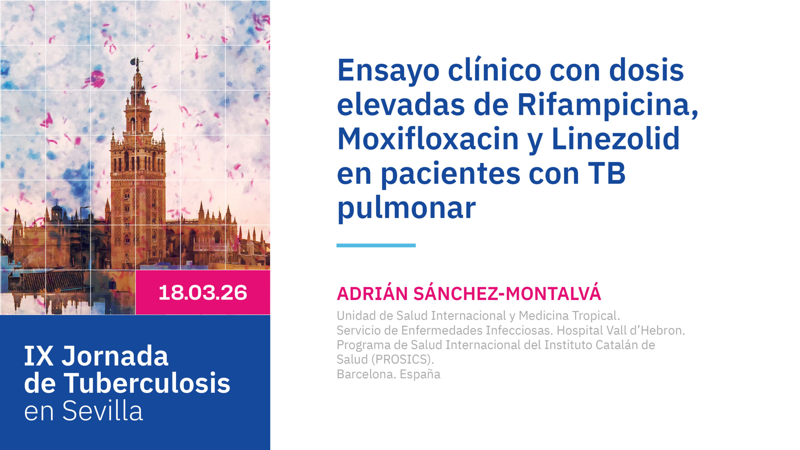 Ensayo clínico con dosis elevadas de Rifampicina, Moxifloxacin y Linezolid en pacientes con TB pulmonar