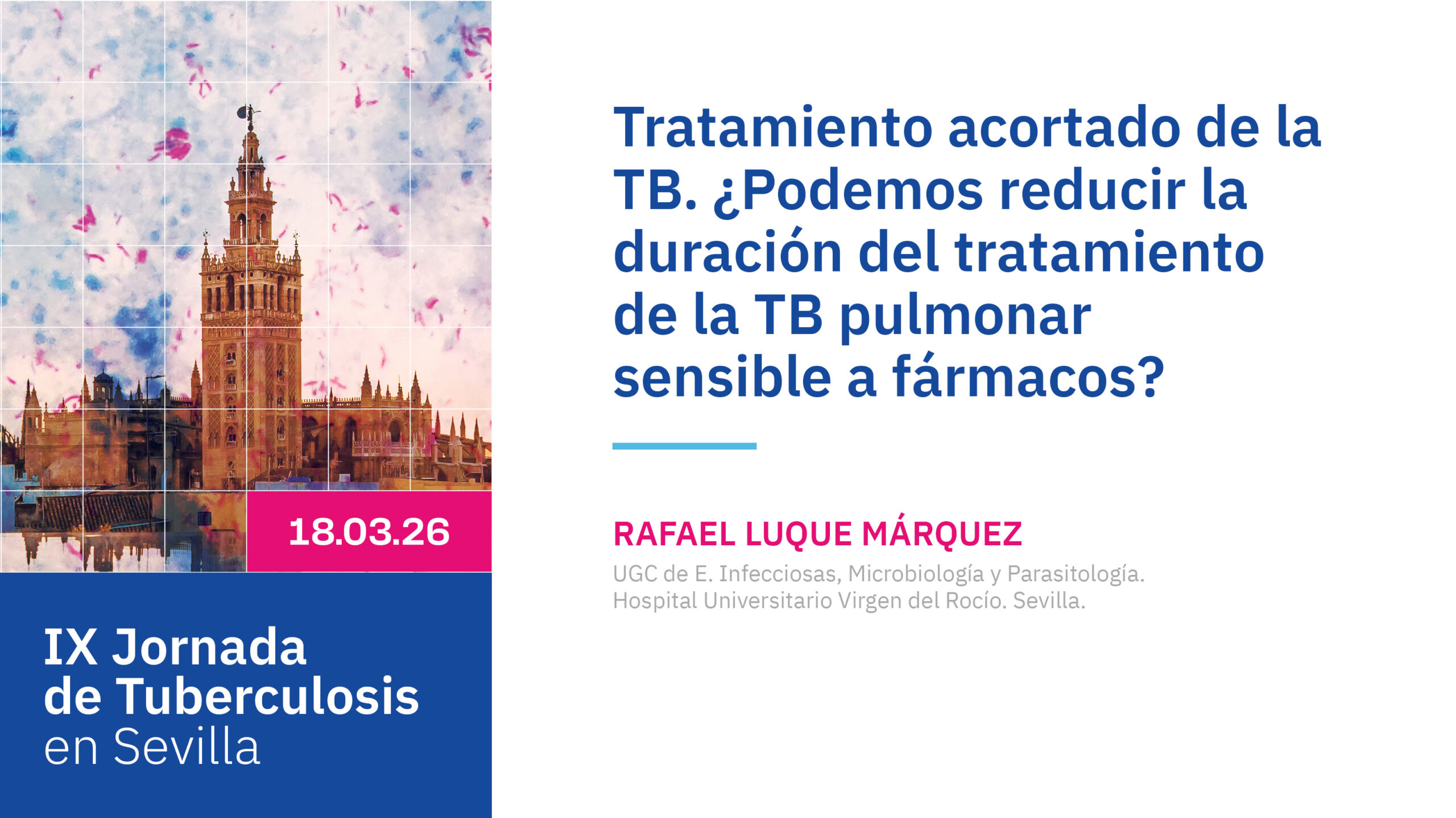 Tratamiento acortado de la TB. ¿Podemos reducir la duración del tratamiento de la TB pulmonar sensible a fármacos?